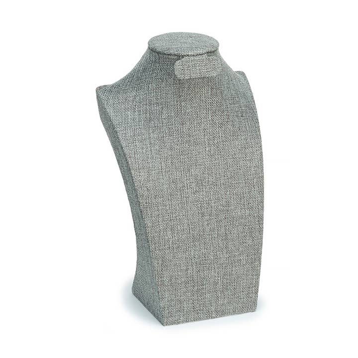 Gray Tweed Bust Form for wholesale by Howard's