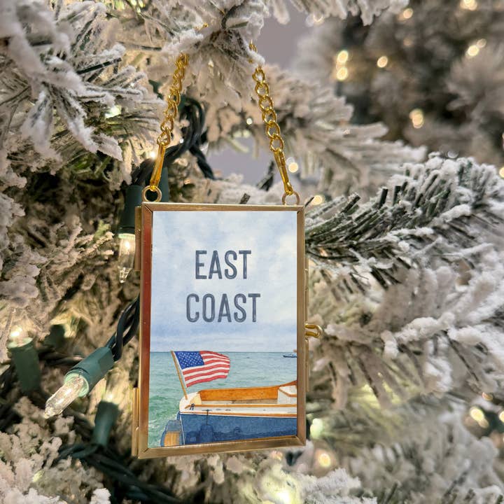 Gold 2x3 inch Mini Frames- Boats, nautical, ocean for wholesale by Coastal Collective Co.