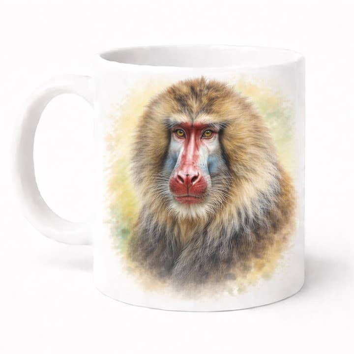 Bavian Keramisk 11oz Krus for engroshandel hos Brew Crew Gifts