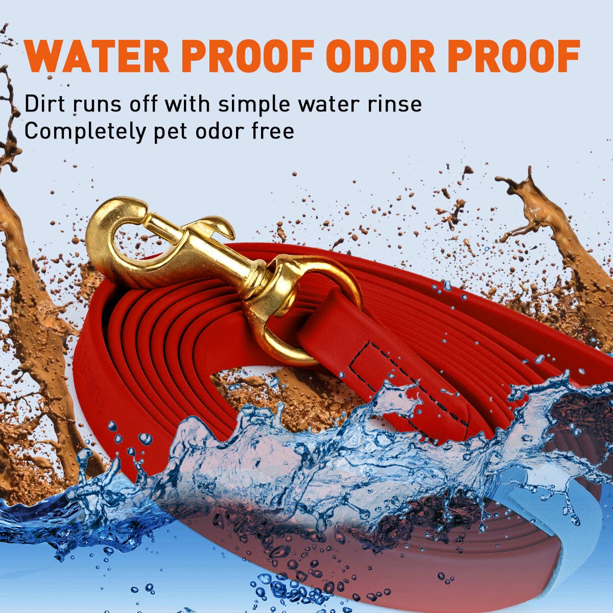 Dogline - Wholesale Hondenriem - Hond - Viper Biothane hondenriem 6 meter - lange lijn109