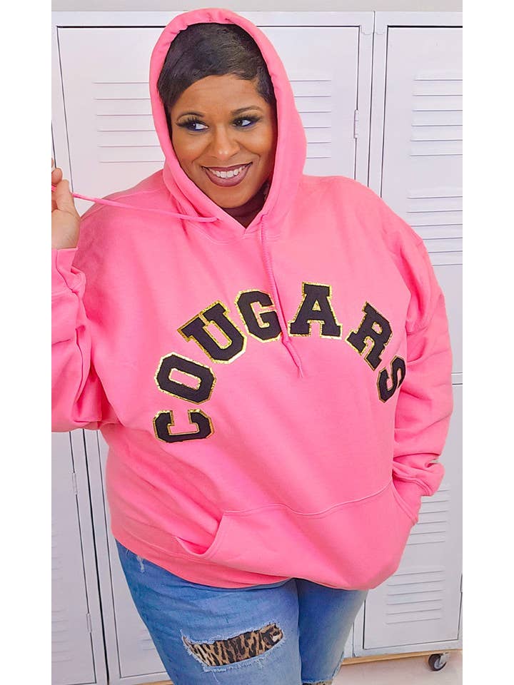Sugar Stitch - Vente Sweat à capuche – femme - Sweat à capuche graphique personnalisé Ideal Chenille1