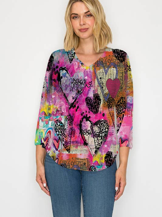 1185 WINNIE TOP for wholesale by ET'LOIS