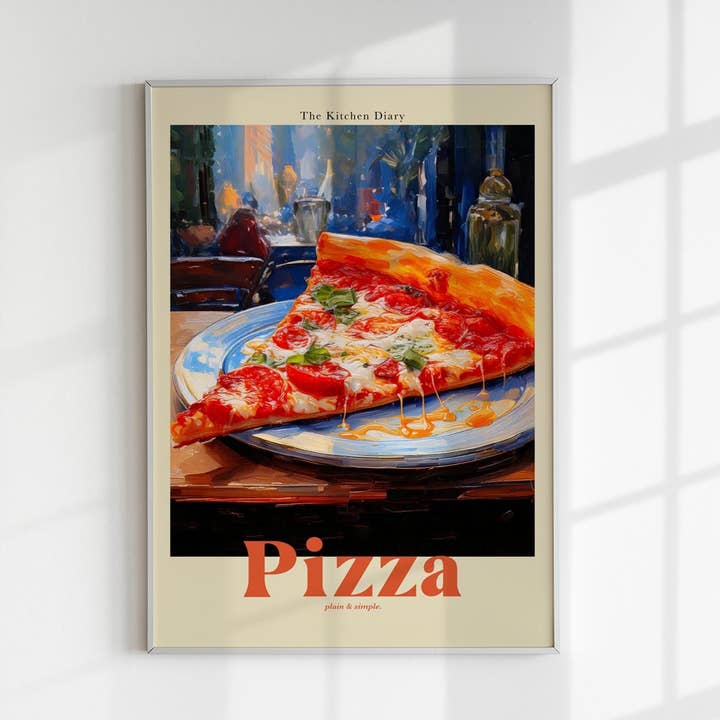 Pizza Das Küchentagebuch für den Großhandel von Patroa Studio