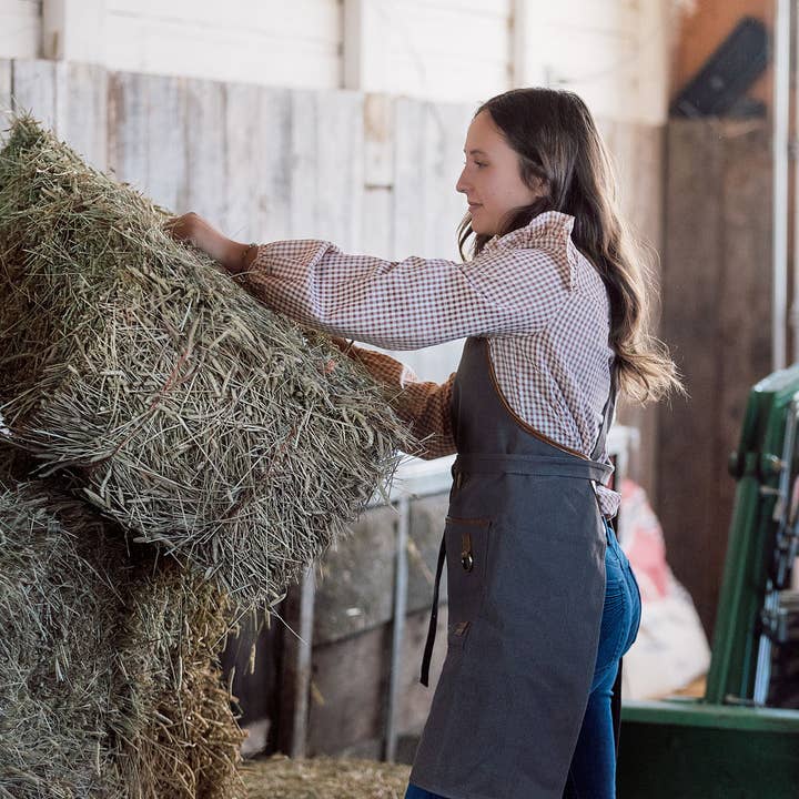 Steel & Clover – Großhandel Schürzen – Townsite Allzweckschürze aus Segeltuch9