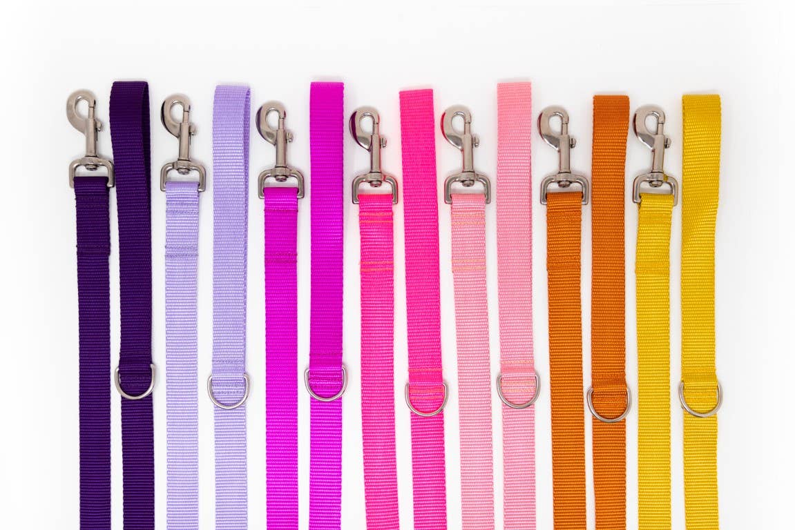 Zaley Designs - Wholesale Pet Leash - Dog - Solid Color Heavy Duty Dog Leash1