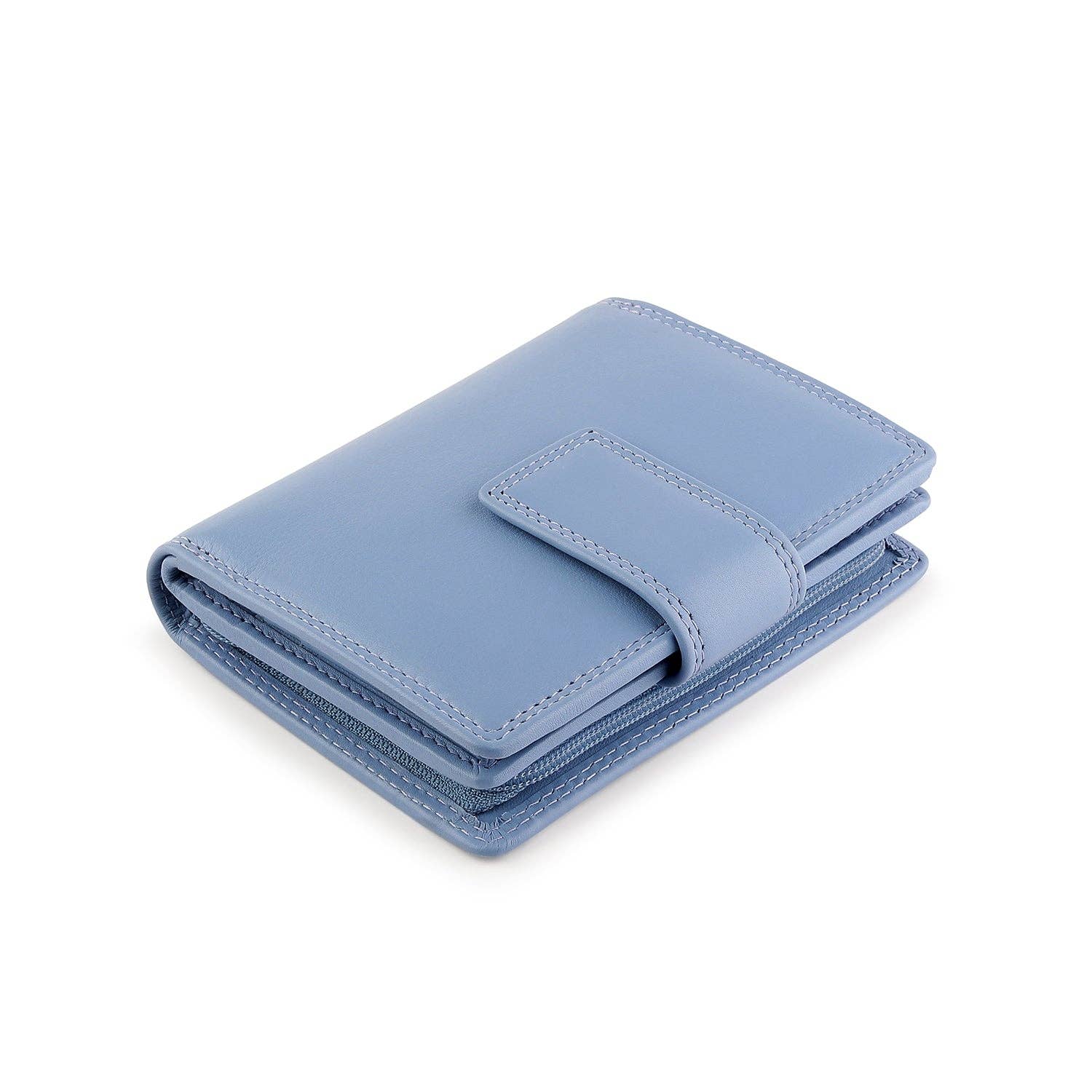 PRIMEHIDE - Vente Portefeuille – femme - Petit sac à main en cuir à trois volets Verona - 231151