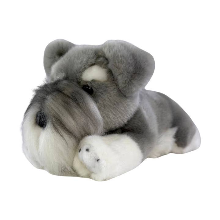 Scoobie - Schnauzer - 28cm floppy for wholesale by Bocchetta Plush Toys