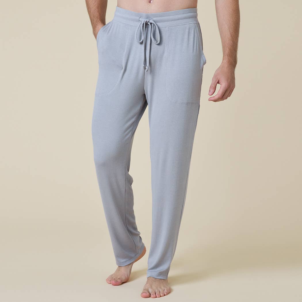 Softies - Wholesale Sleepwear Bottom - Men's - Men's Long Sleep Pant in Supremely Soft Ribbed Modal3