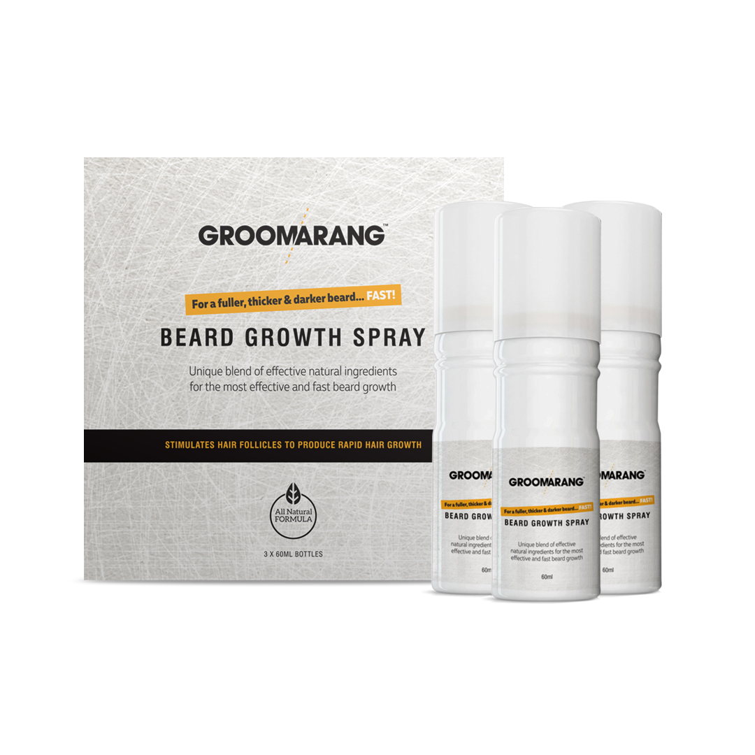 My Wholesale Warehouse – wholesale Beard styling product – Groomarang Beard Growth Spray2