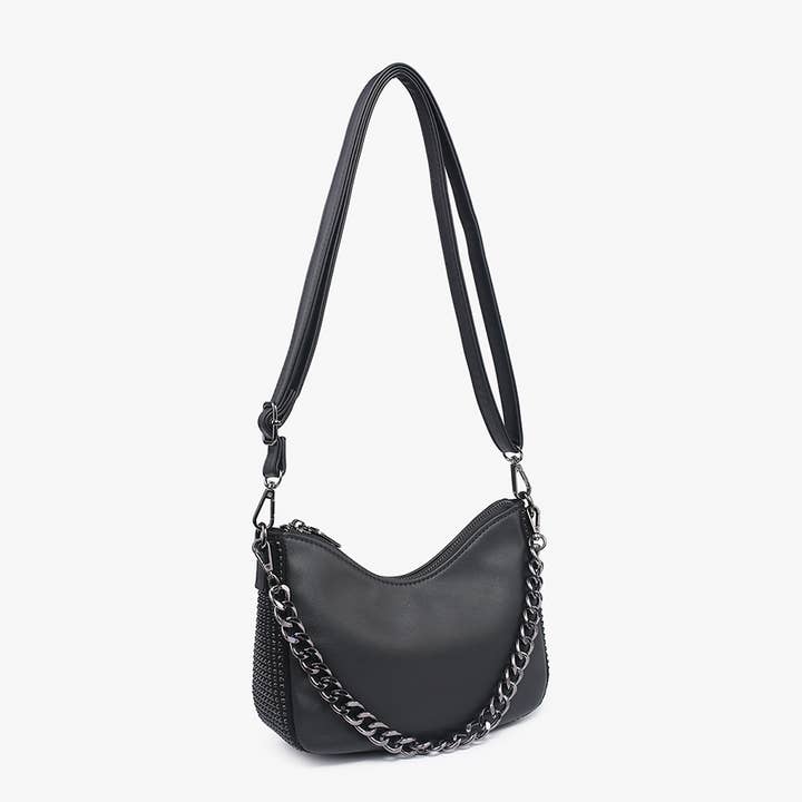 Jen & Co. - Wholesale Shoulder Bag - Women's - *SALE* EH2412 Sabine Grommet Detailed Shoulder Bag