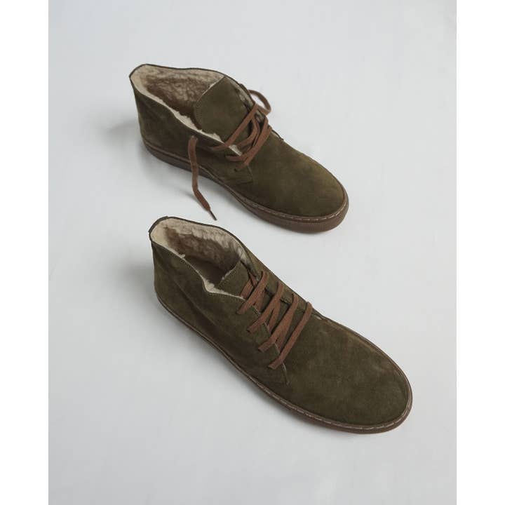 The Hundred Shoes - Vendita all'ingrosso Orecchini pendenti - Zapatilla Ante Verde1