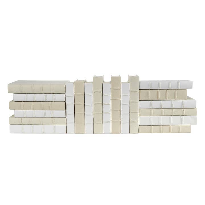 Linne RB Vit & Gräddmix Off-White Överdrag 8,5-9,5" för wholesale av E. Lawrence, Ltd.