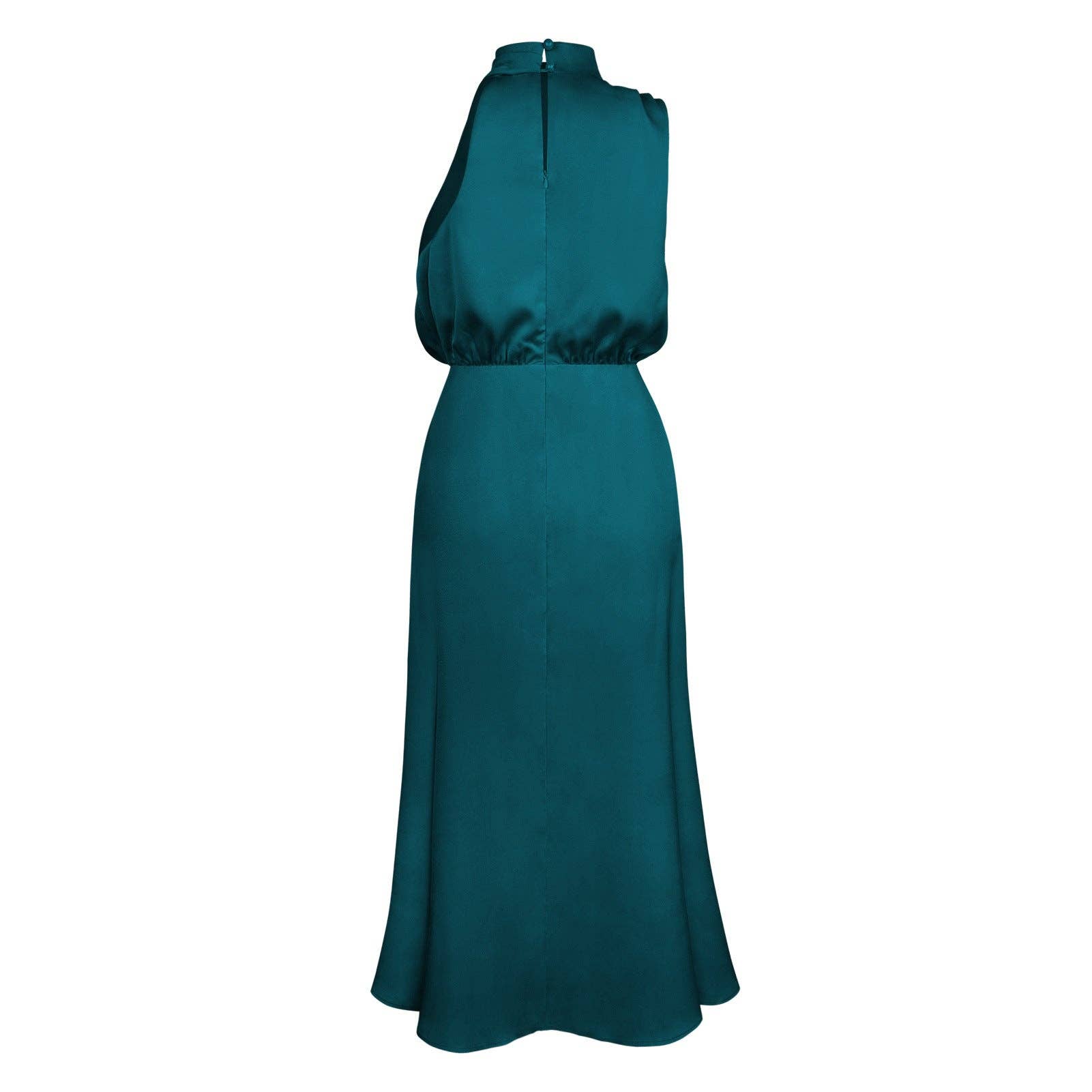 Sweetkama - Wholesale Dress - Women's - Ladies Eleganr Sleeveless Satin Midi Dress GQQT54