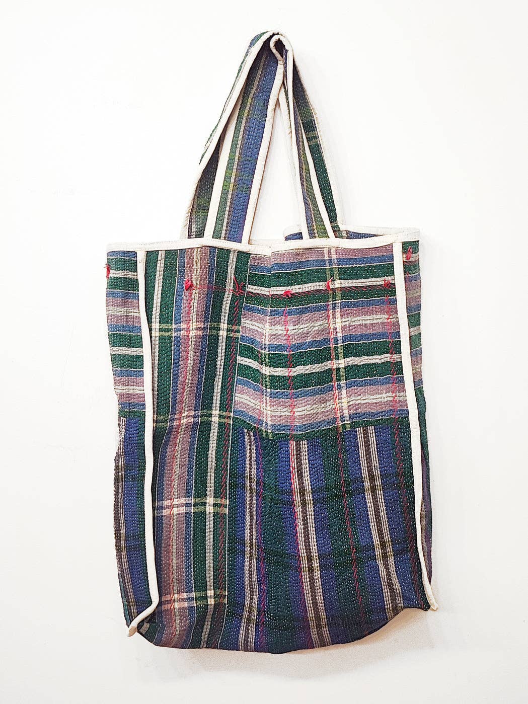 Indigo Collection - Wholesale Tote Bag - Women's - VINTAGE KANTHA TOTE