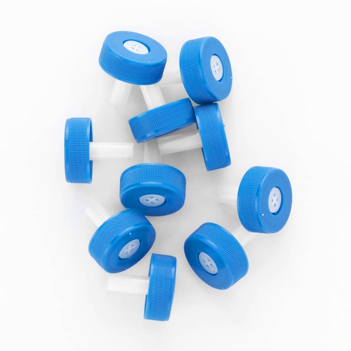 ZippyPaws - Wholesale Pet Squeaky Toy - Dog - Replacement Squeakers - Water Bottle Cap (10-pack)