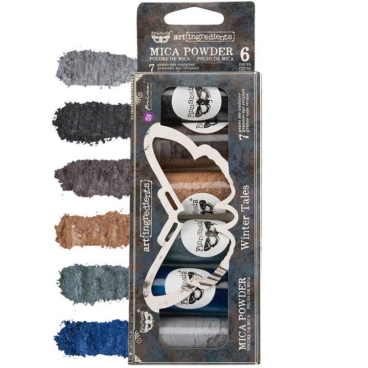 Prima Marketing Inc - Vente Matériels de bricolage - Set de poudre de mica Art Ingredients Winter Tales 6553509691412