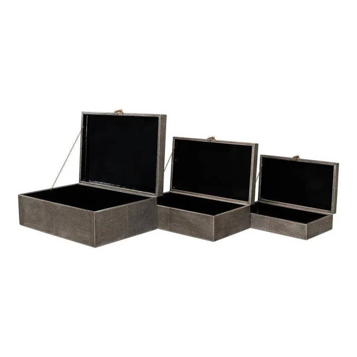 LOOMLAN - Wholesale Decorative Box - Cosmos Nesting Boxes Set Of Three
