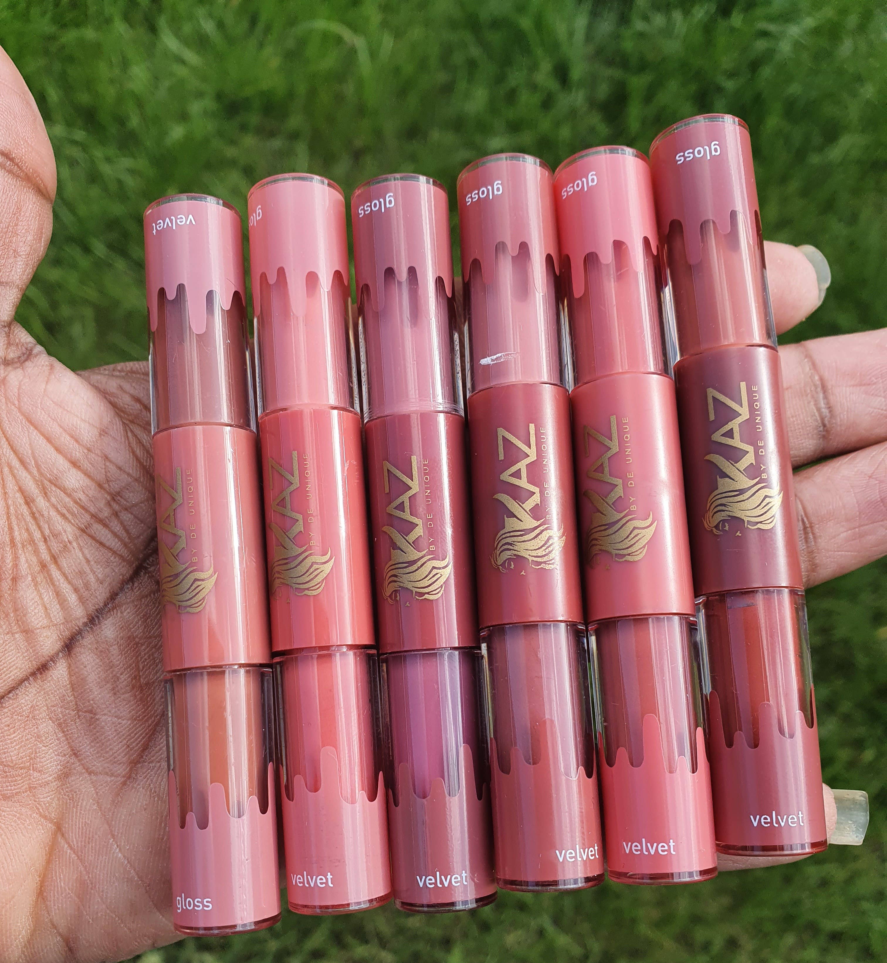Kaz by De Unique Limited – wholesale Lipstick – 2 in 1 Long Lasting Lipstick3
