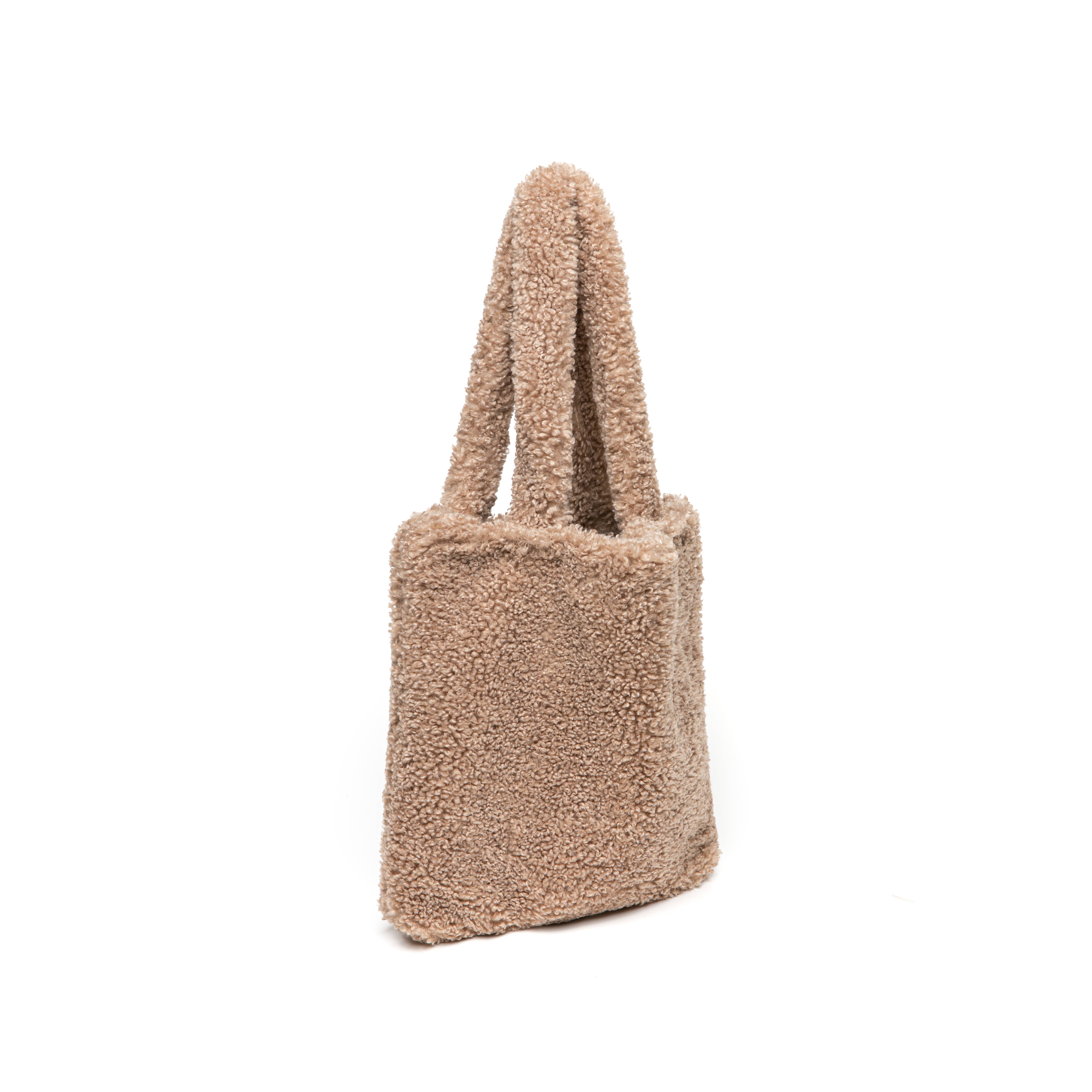 Aavion - Vente Tote bag – femme - Sac cabas d'épaule en fausse peau de mouton pour femmes1