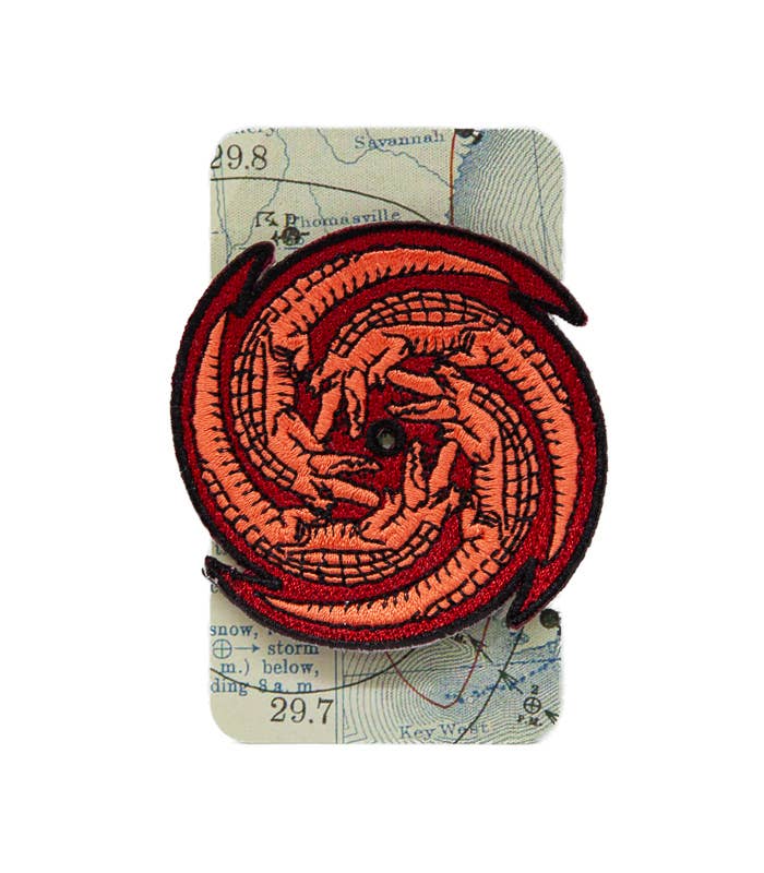 Freehand Goods - Wholesale Patch - Hurricane Woven Patch1