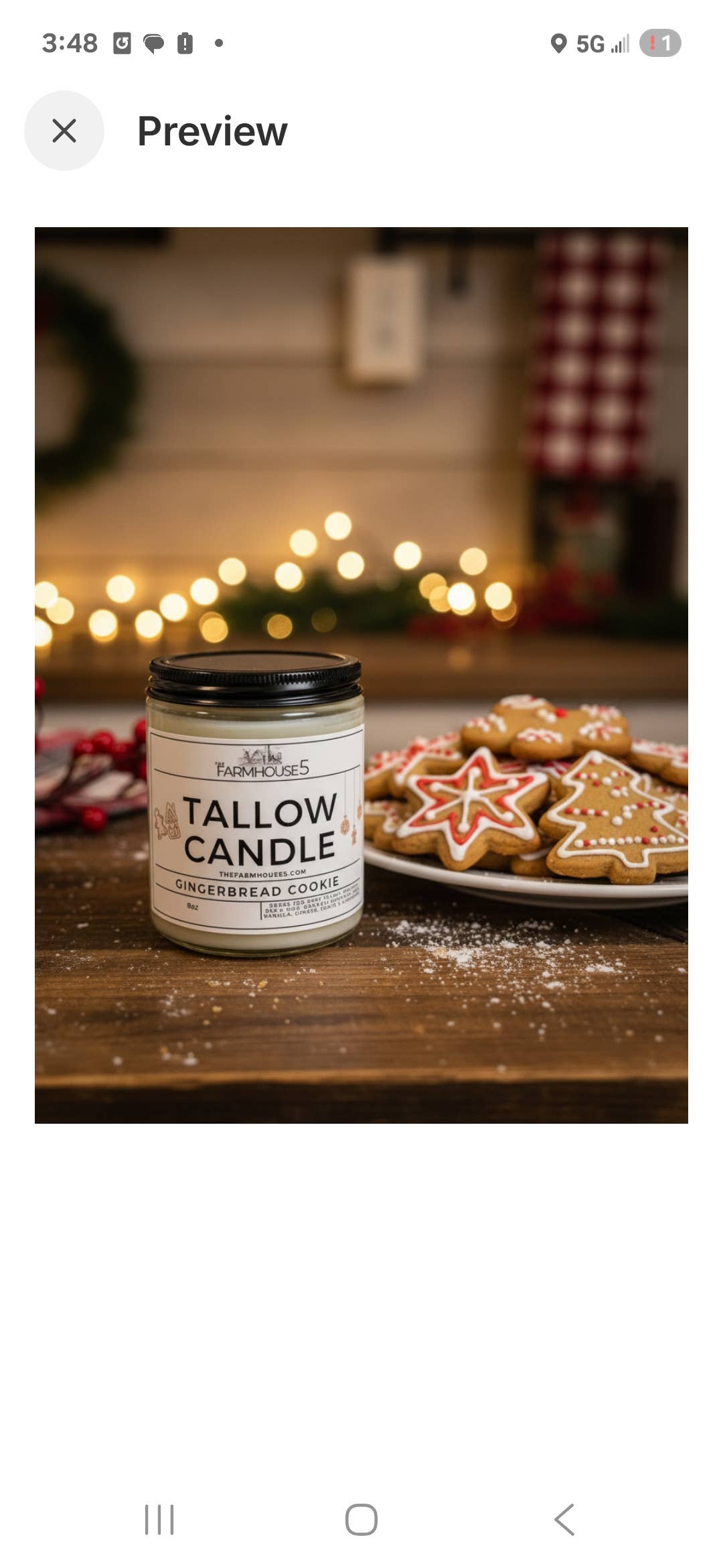 The Farmhouse5 - Wholesale Jar/Filled Candle - Seasonal Organic Tallow Candles4