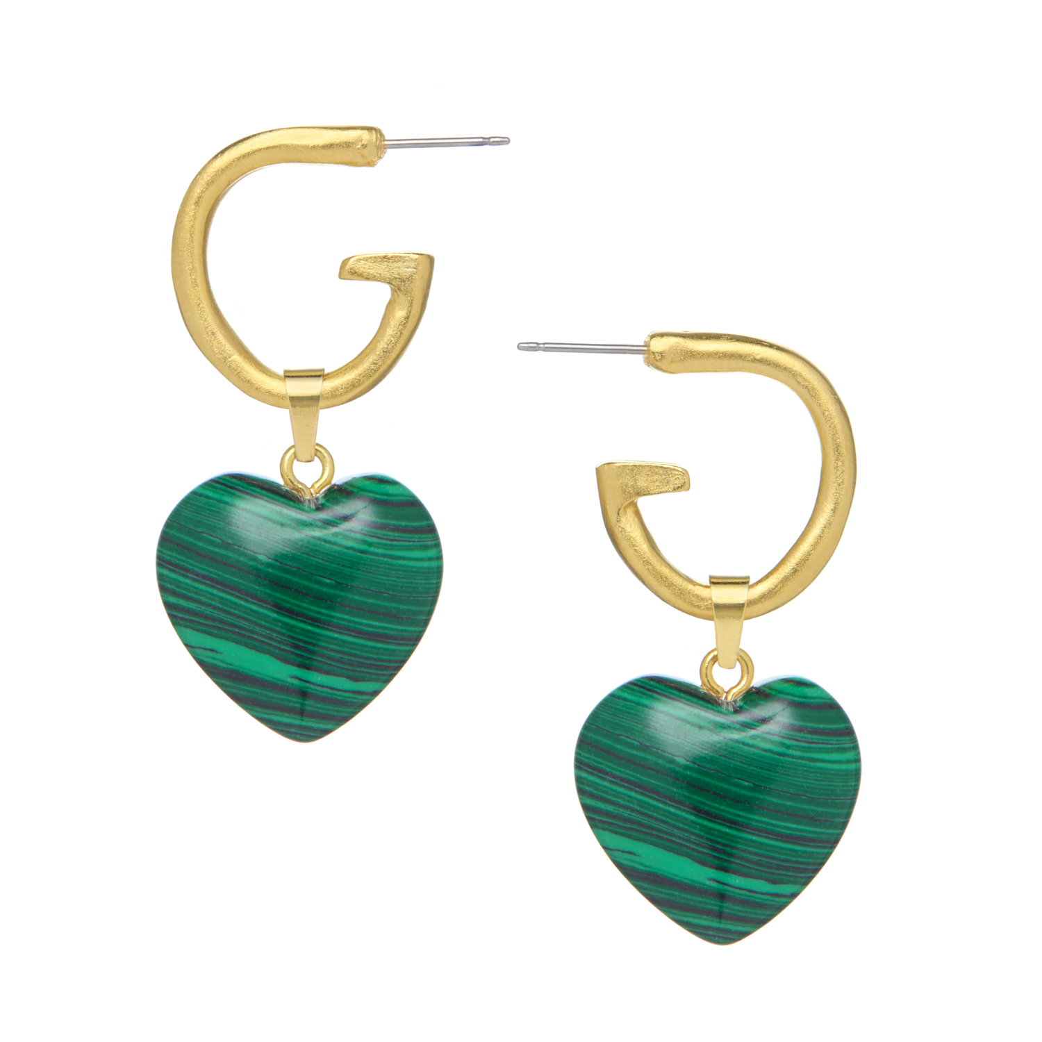 Susan Shaw - Wholesale Dangle Earrings - Gigi Heart Earrings 2