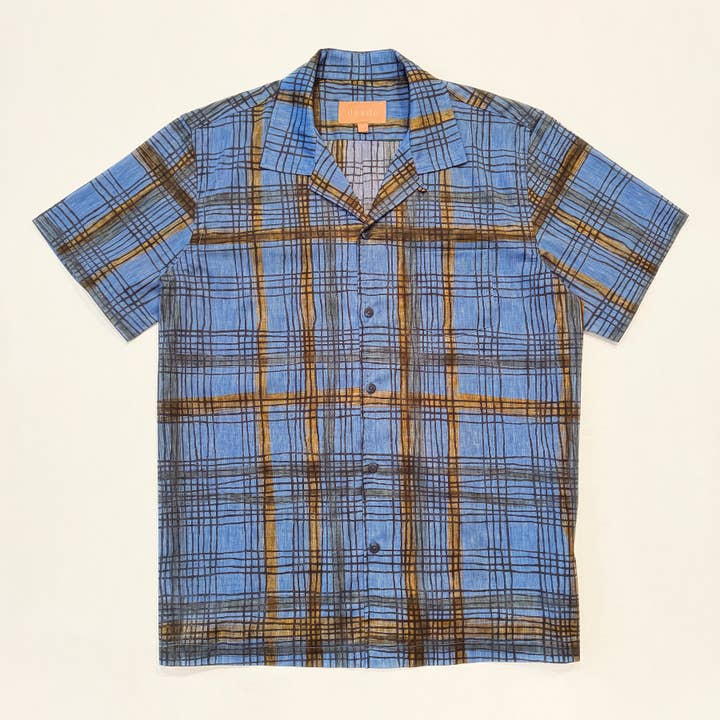 Camisa de Campo: Xadrez Estampado por atacado de desde