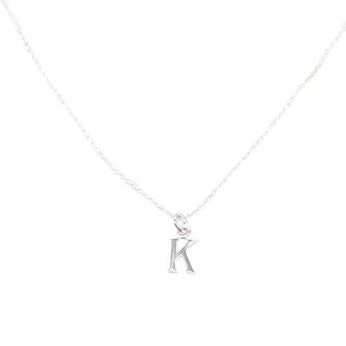 ST SILVER LETTER 'K' NL for wholesale by Fabienne