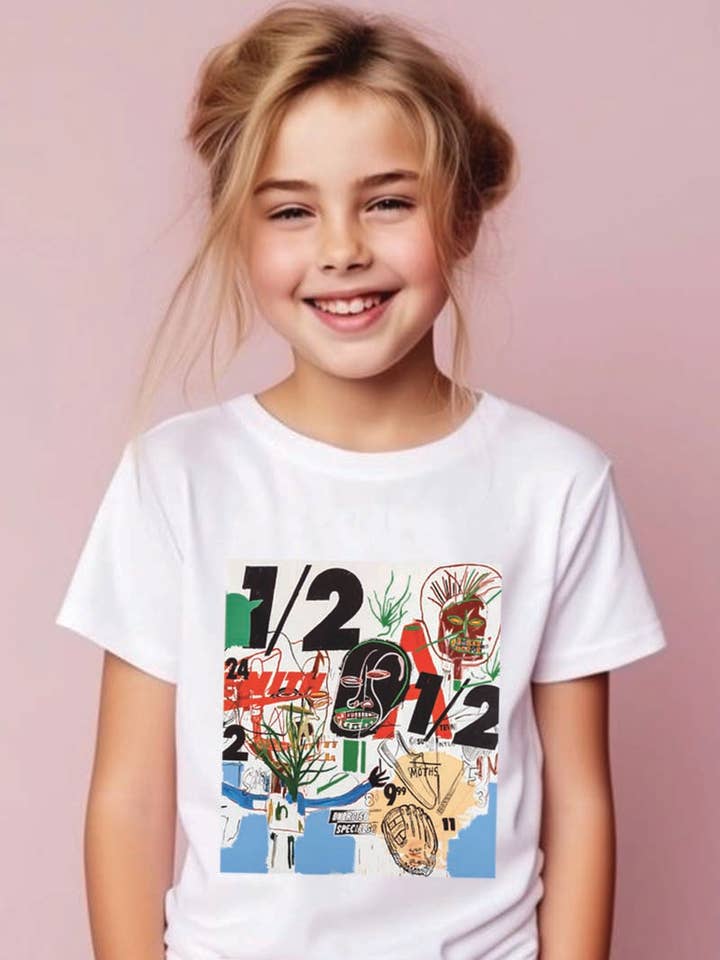 L1249 - T-shirt graphique ART pour la vente par KNOCK ON THE STYLE