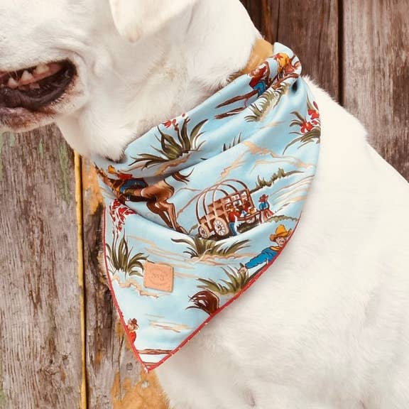 Vintage Cowboy Bandana for wholesale by Finnegan’s Standard Goods