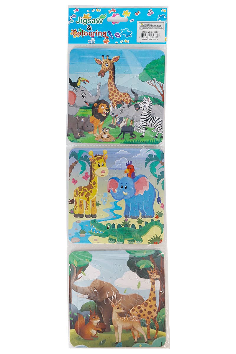 Cap Zone – Engroshandel Puslespil - Børn – 2-i-1 puslespilfarvesæt til børn - 3 stk6