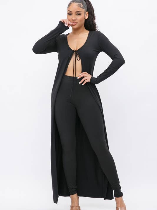 Set met lang vest en legging voor wholesale door Belita Collection