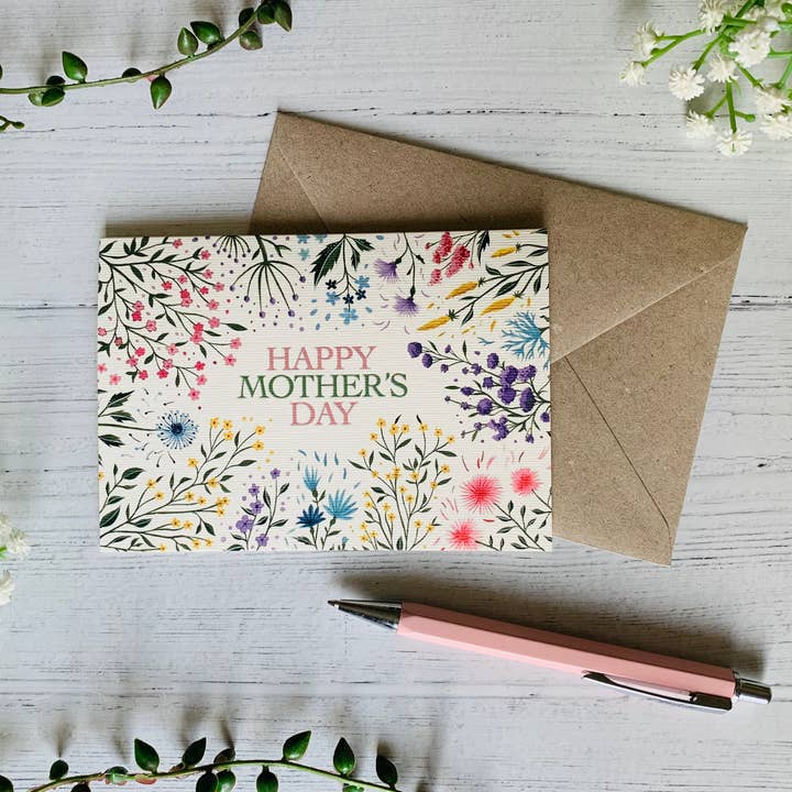 Happy Mother's Day Greeting Card for wholesale by By Becky Amelia