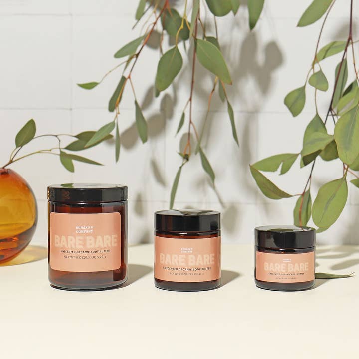 Runako & Co Organic Body Butter - Bare (Unscented) for wholesale by Runako & Company