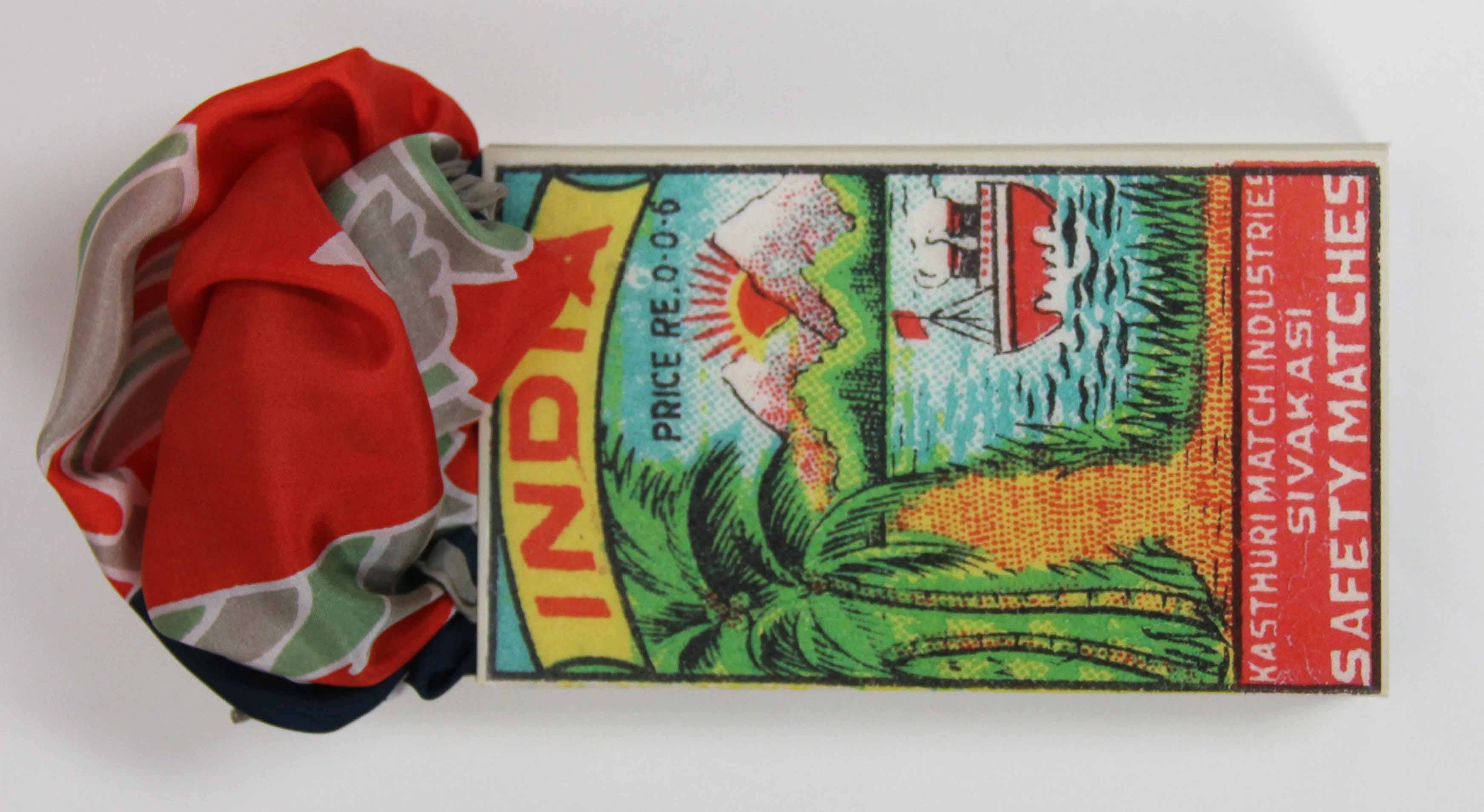 Les Belles Vagabondes - Wholesale Head Scarf - Women's - Mini Agami Marine Navy4