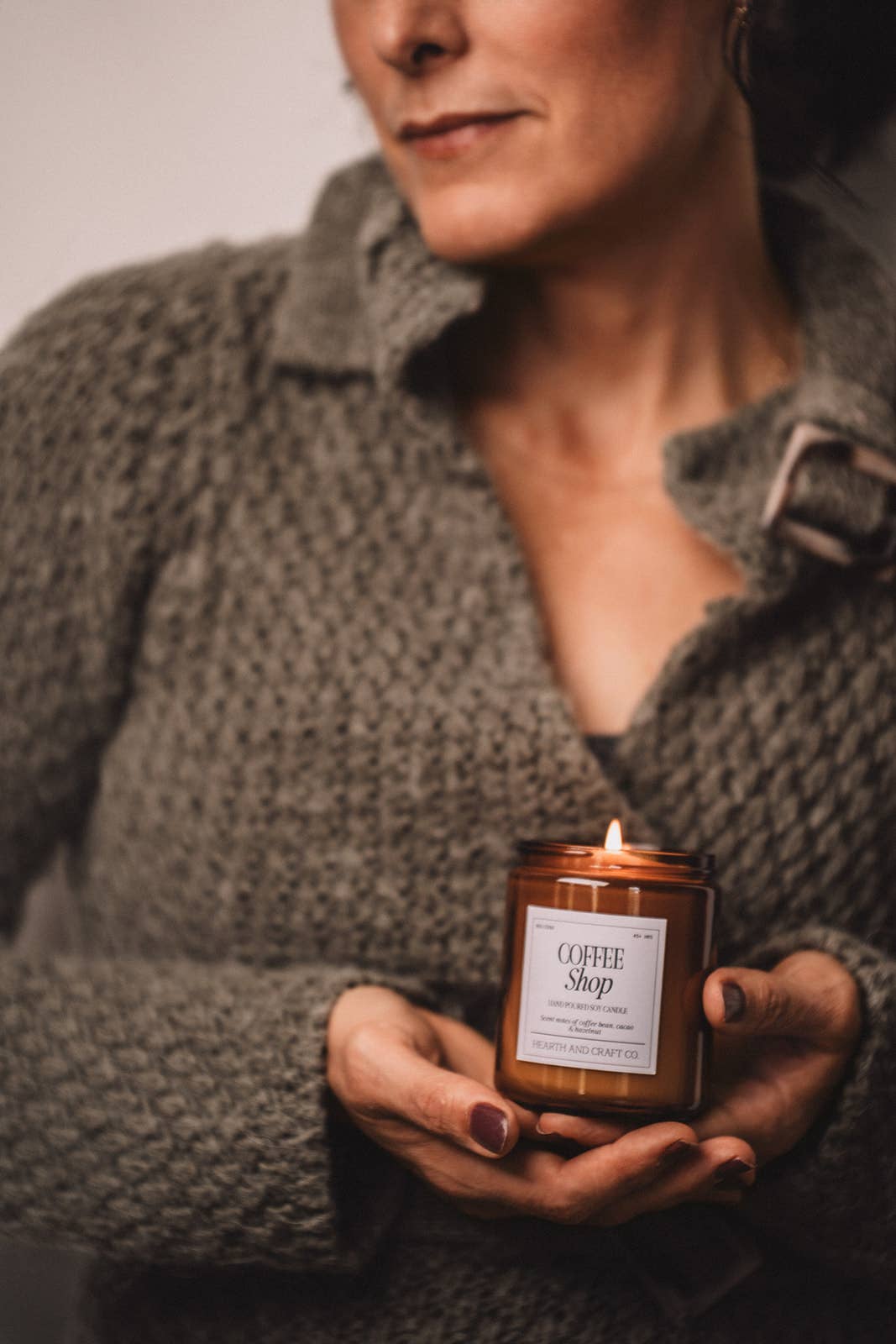 Hearth and Craft Candle Co. - Vente Bougie en bocal - CAFÉ23
