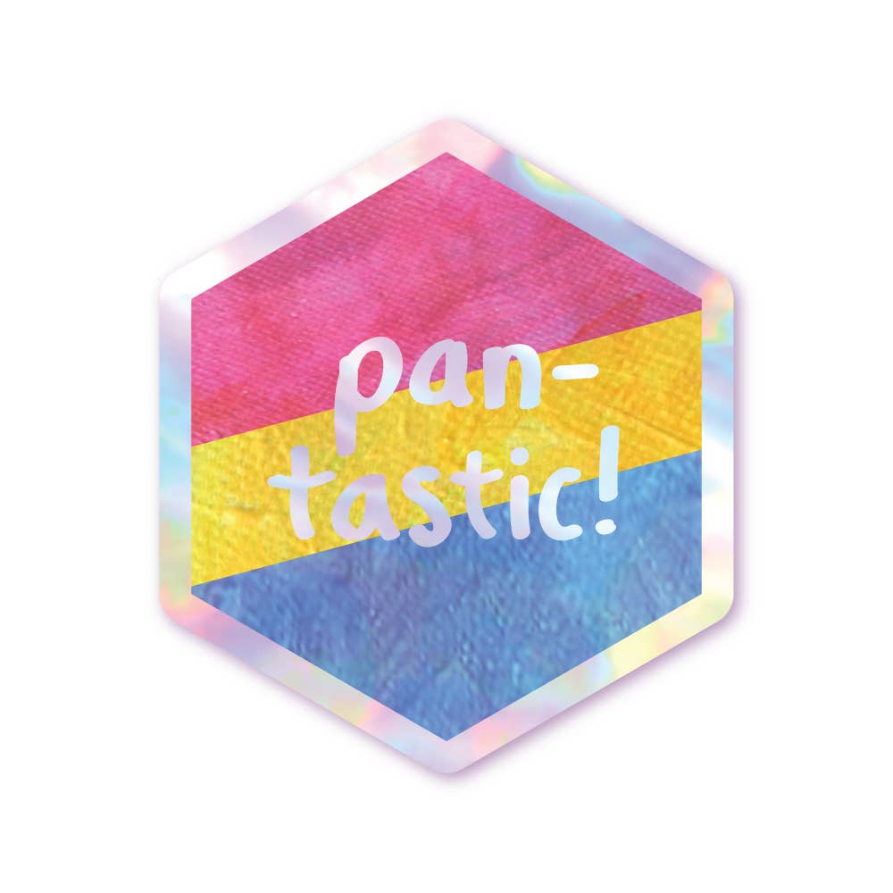 Schlady - Vente Autocollant - Pantastic - Autocollant hexagonal holographique