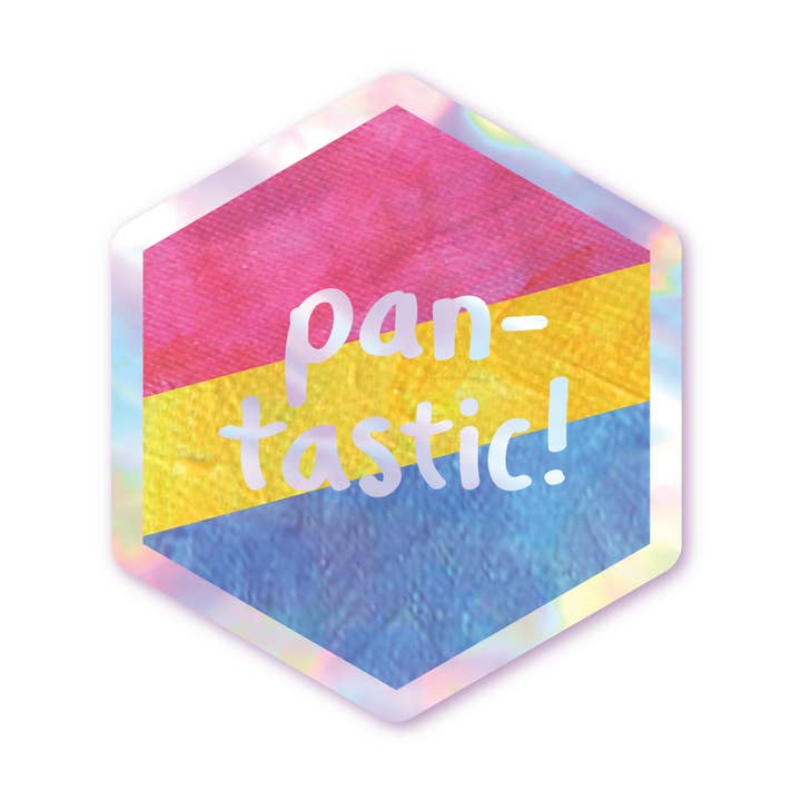 Schlady - Vente Autocollant - Pantastic - Autocollant hexagonal holographique0