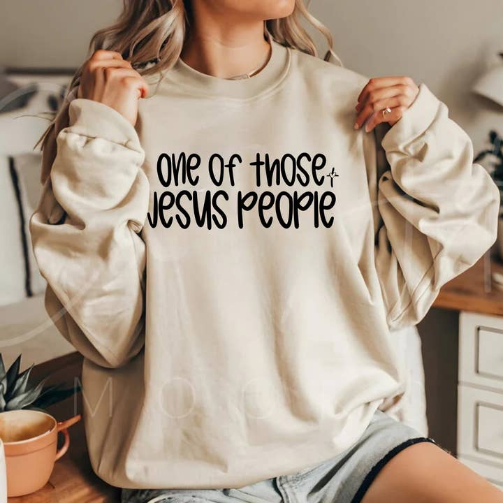 ONE OF THOSE JESUS PEOPLE for wholesale by Psalms & Grace Design Co.