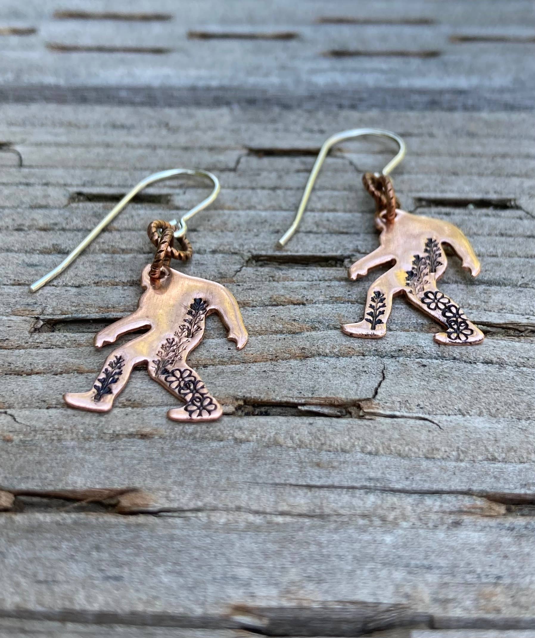 Rox-anne - Wholesale Dangle Earrings - SASQUATCH!!!!!1