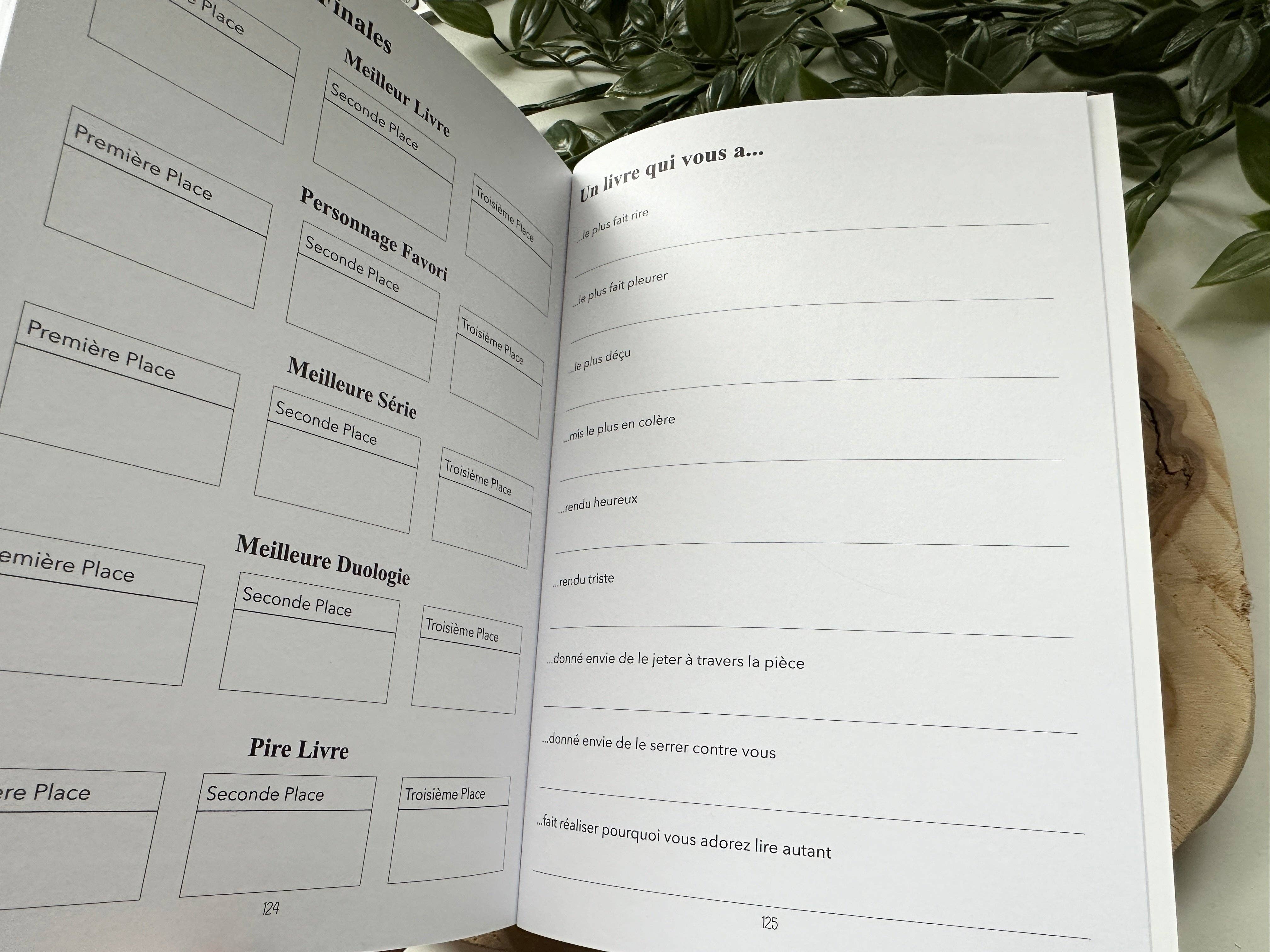 Magic&Books - Vendita all'ingrosso Diari/agende - (VERSION FRANÇAISE) Journal de lecture vert8