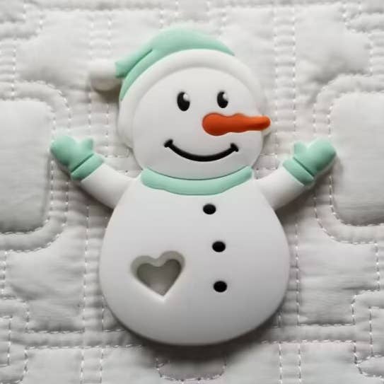 Snowman Teether Christmas Baby Gift for wholesale by D & C TOYS