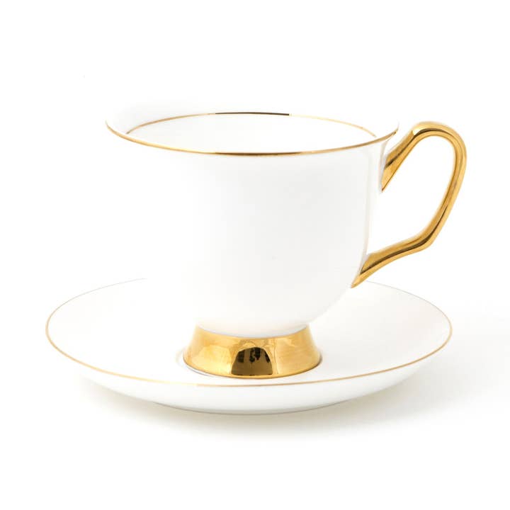 XL White Teacup and Saucer - 375mL for wholesale by LyndalT