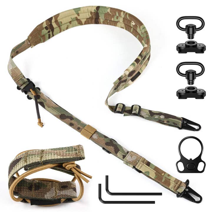 Tactical 2 Point Sling, Quick Adjust Sling with HK Hook for wholesale by Antarctica Outdoors