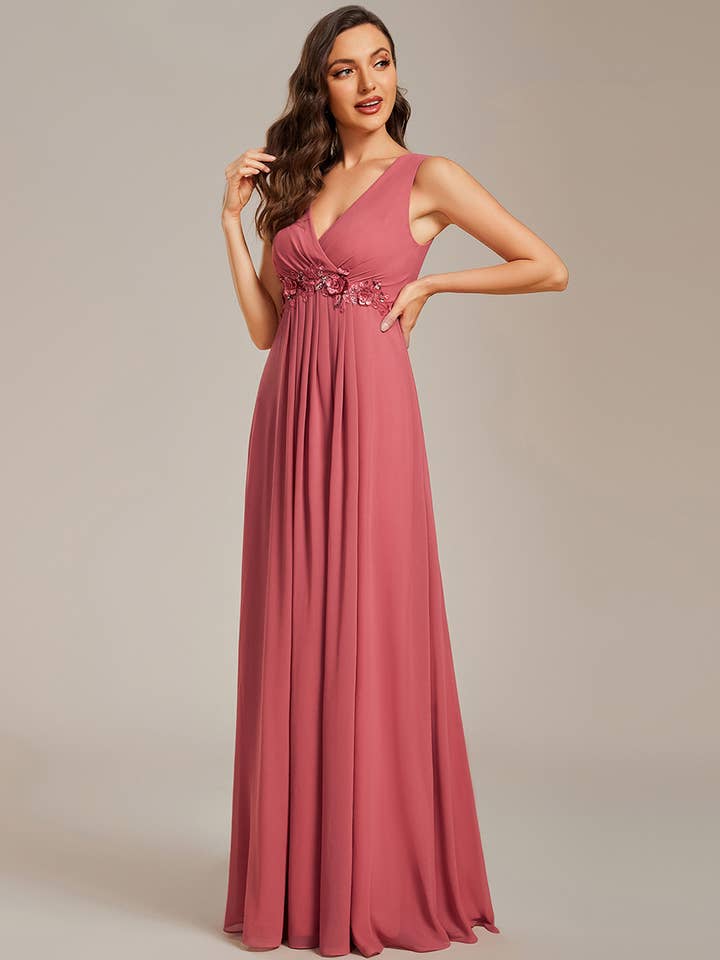 Ever-Pretty - Wholesale Gown – Women's - 2 Style Elegant Chiffon Bridesmaid Dress35