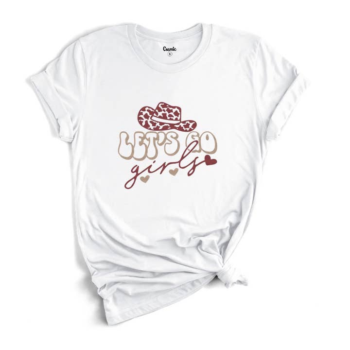 Let’s Go Girls – Contemporary Graphic Tee - Boutique for wholesale by Cosmic