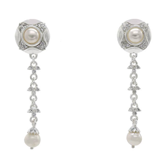 Dishy Silver Earrings for wholesale by ACUS