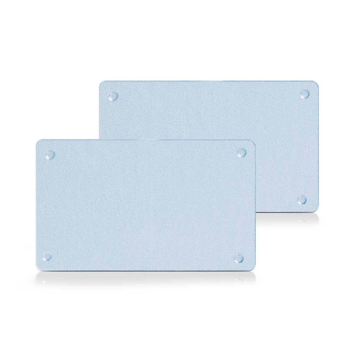 transparent Glass cutting board set, 2-piece. for wholesale on Faire0