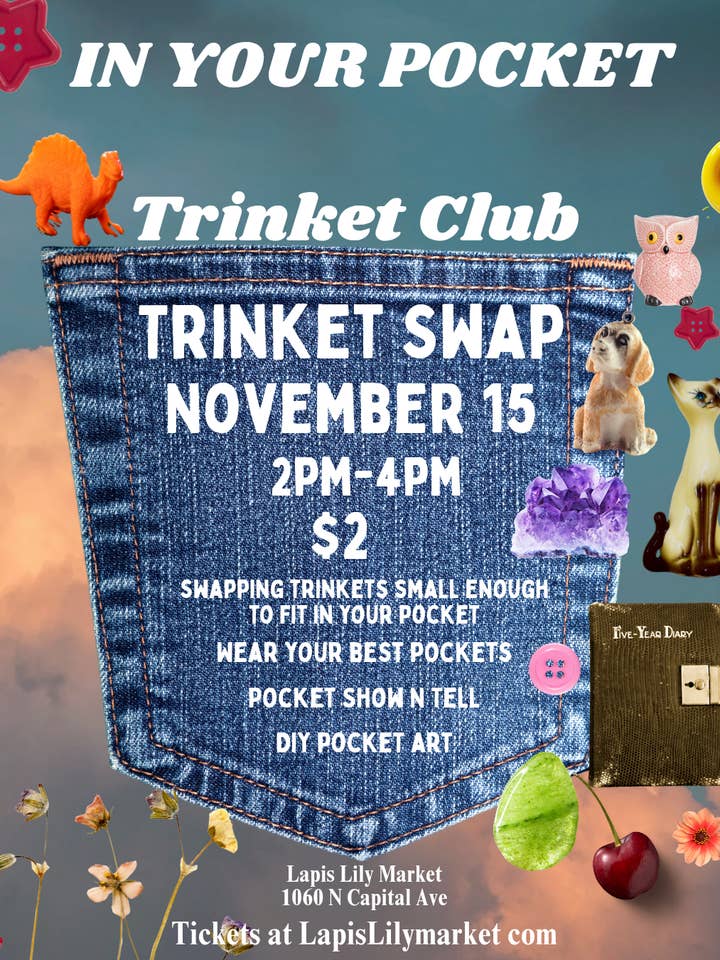In Your Pocket Trinket Swap for wholesale by Lapis Lily Market