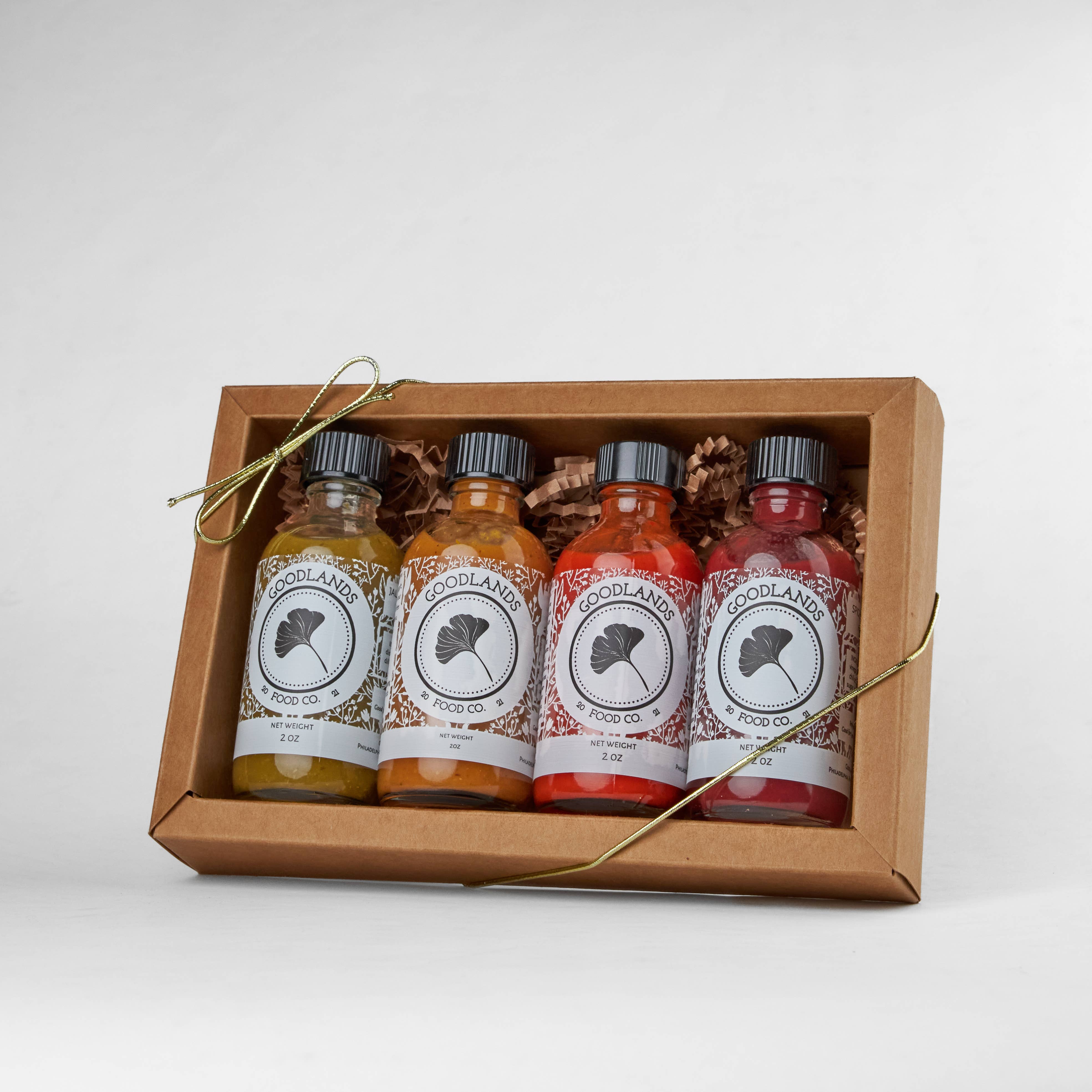 Goodlands Food Co. - Wholesale Hot Sauce - "Magic Sandwich" Hot Sauce Sampler1